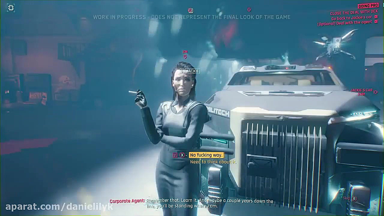 Cyberpunk 2077 زمان2641ثانیه