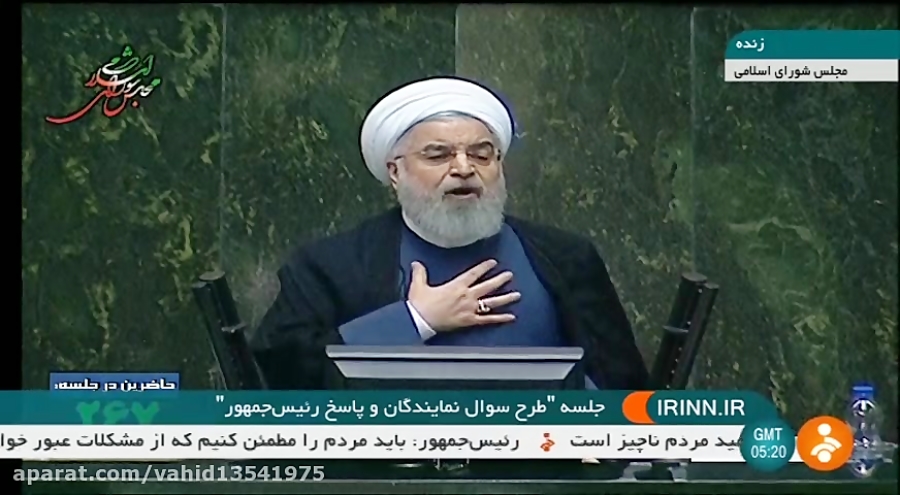 استیضاح دکتر روحانی در مجلس دک...