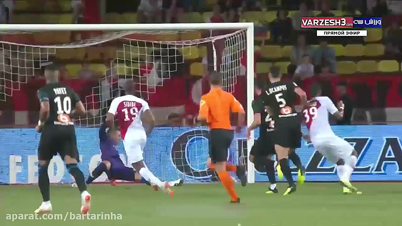 خلاصه بازی موناکو 2  المپیک ما...