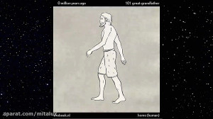 55 میلیون سال در یک ویدیو 40 ث...
