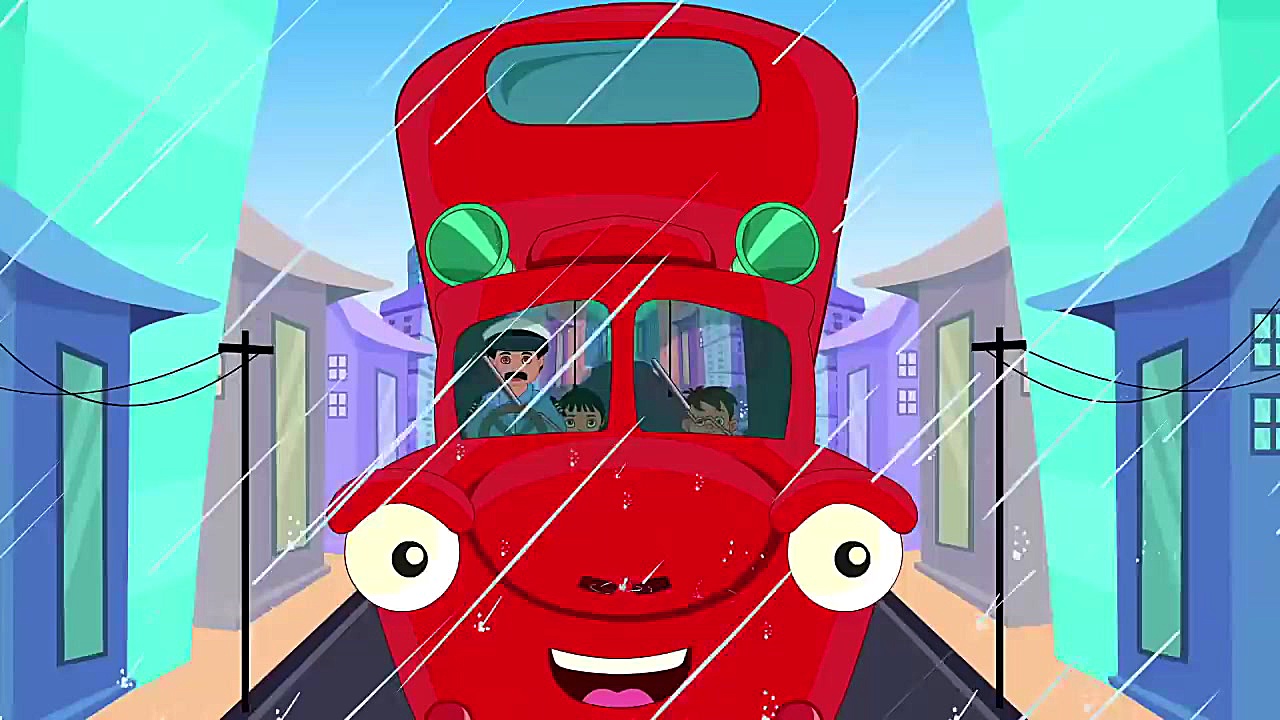 Red Double Decker Bus  Wheels...