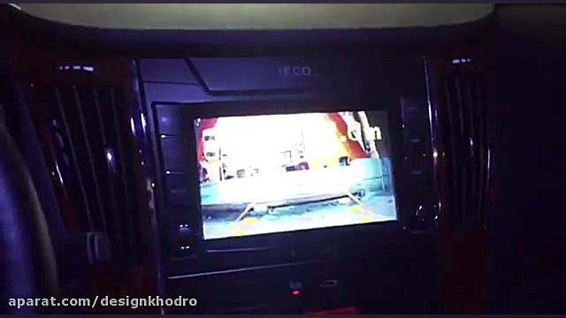 نصب دوربین جلو و عقب دنا پلاس