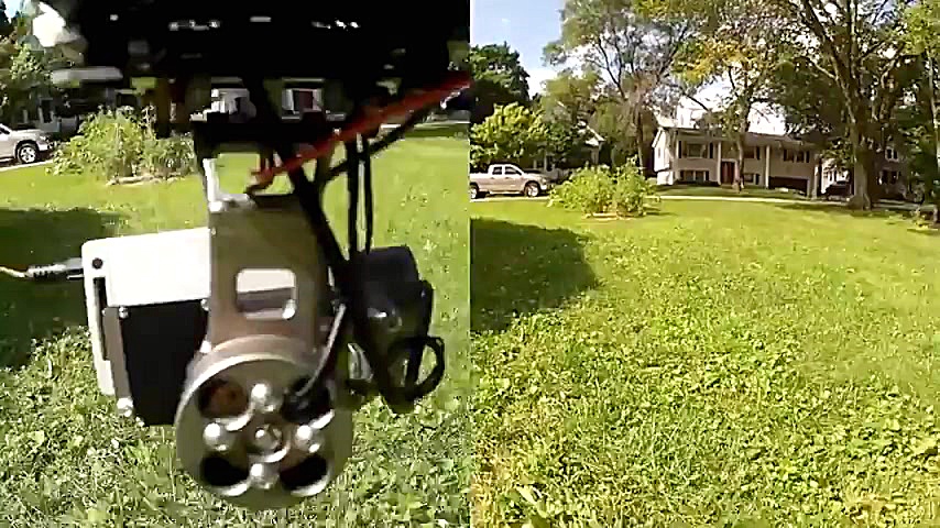 بررسی عملکرد گیمبال در پهپاد