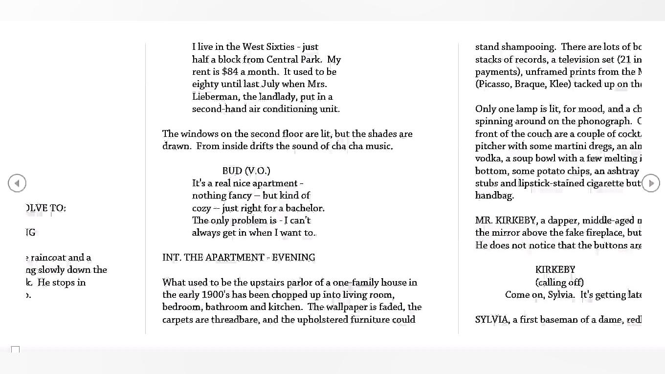 141 Apartment, The (1960)scena...