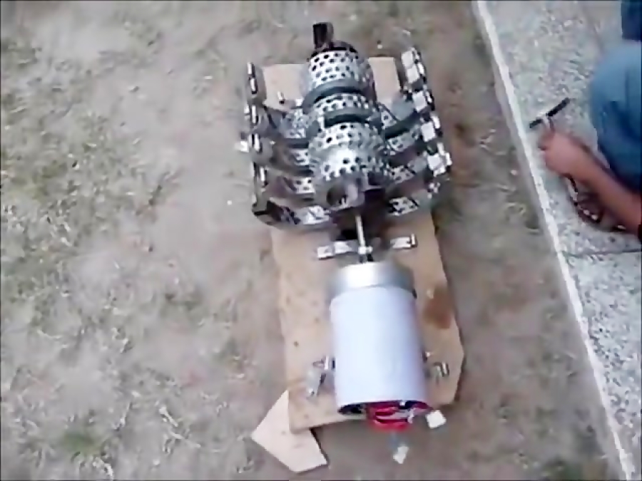 برق مجانی با موتور مغناطیسی ان...