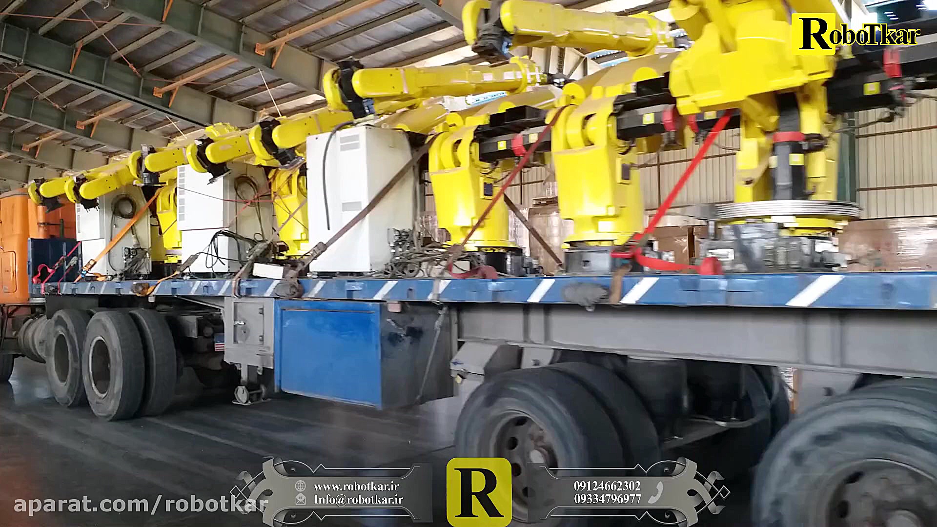 واردات انواع ربات های صنعتی تو...