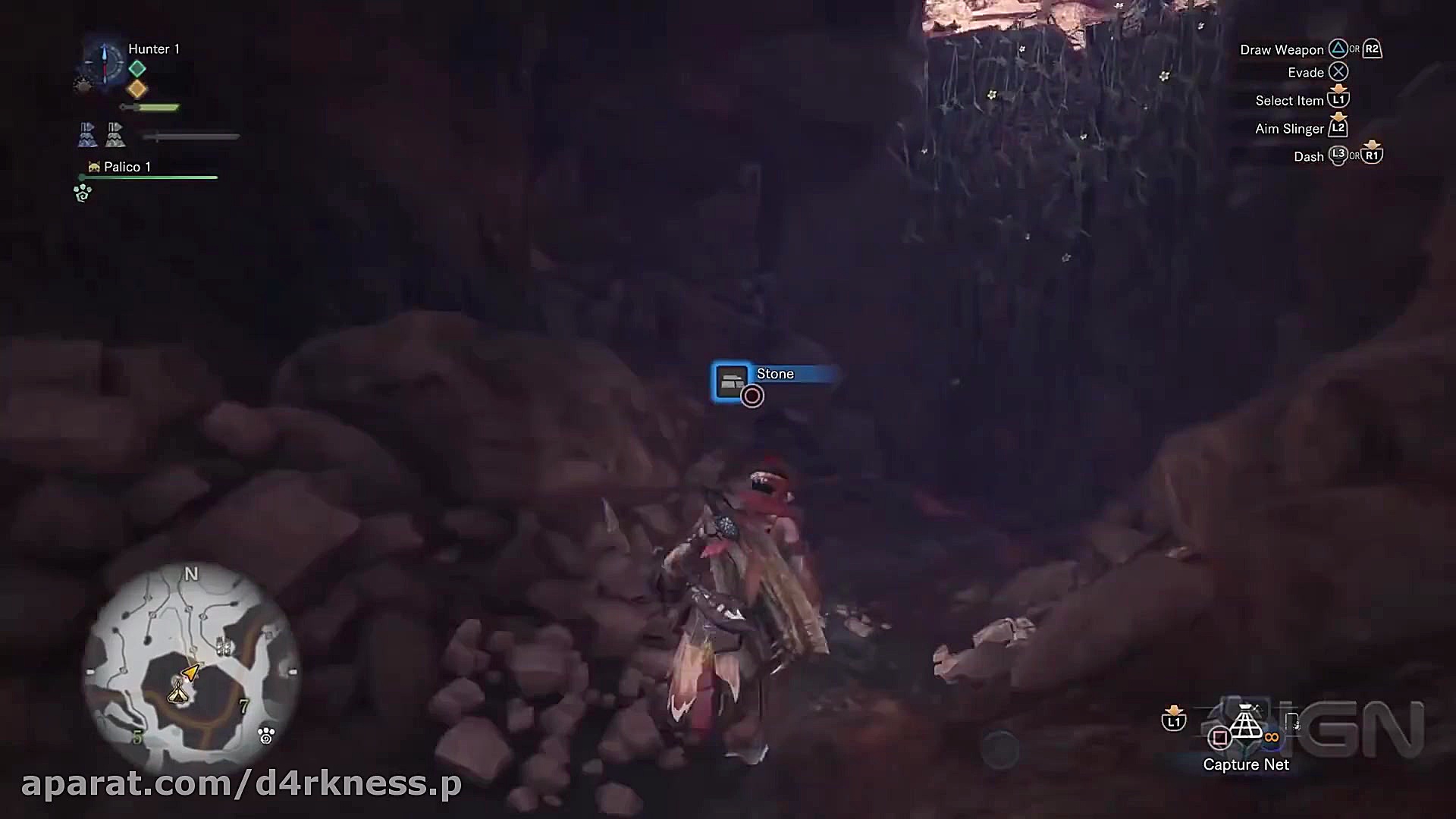 گیم پلی بازی monster hunter