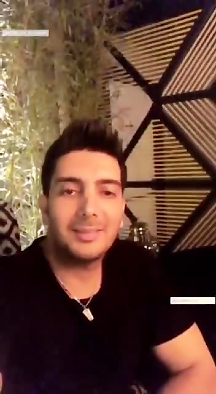 رهام در رستوران فرزاد فرزین