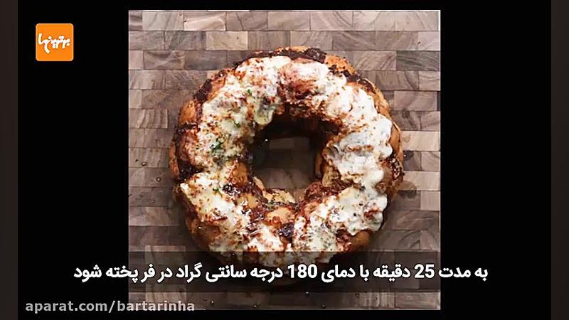 حلقه کوفته قلقلی های پنیری