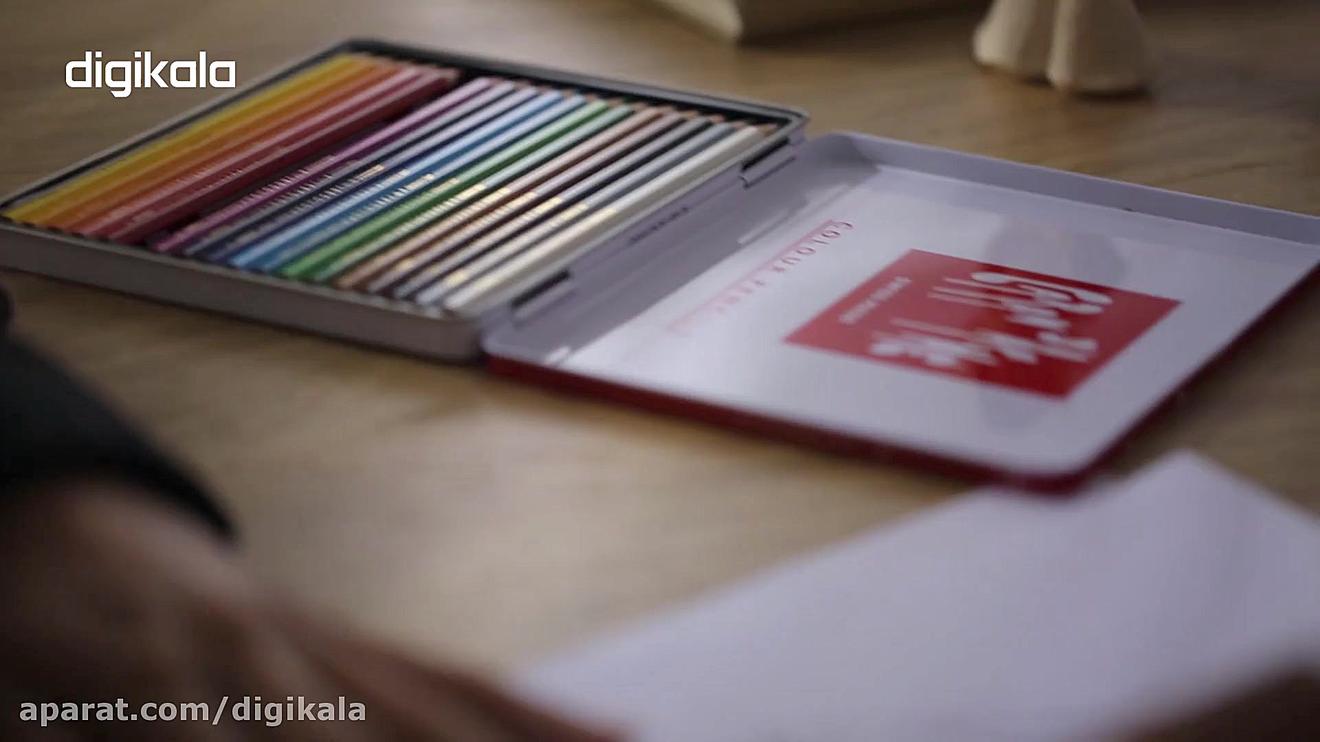 مداد آبرنگی 18 رنگ کارن داش مد...