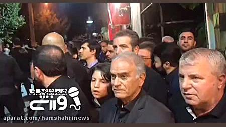 پیشکسوتان پرسپولیس در عزاداری...