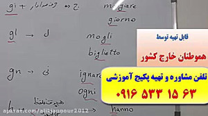 آموزش زبان ایتالیایی مکالمه ای...