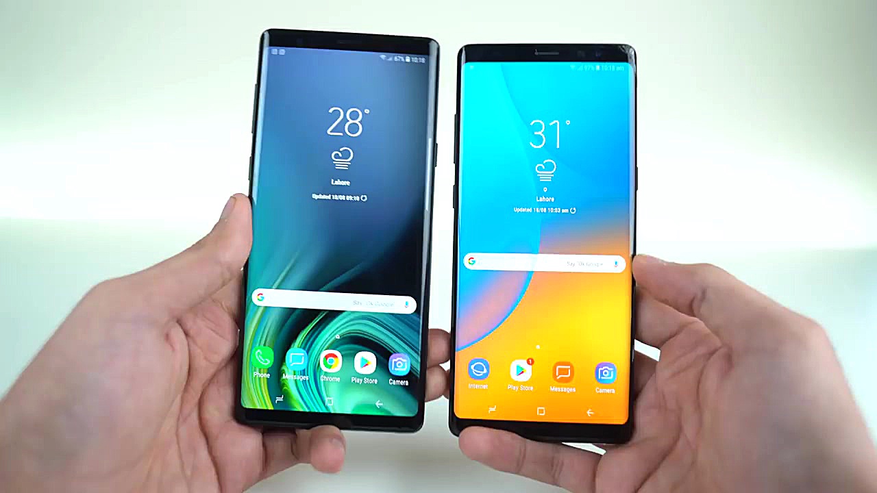 مقایسه سرعت گلکسی نوت ۹ و گلکس...