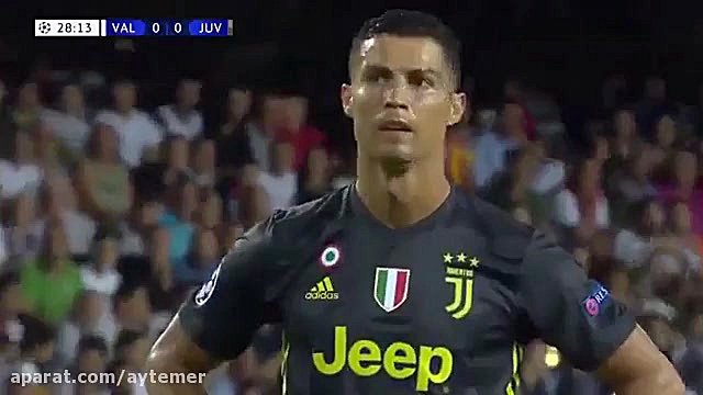 خلاصه دیدار یوونتوس و والنسیا(...