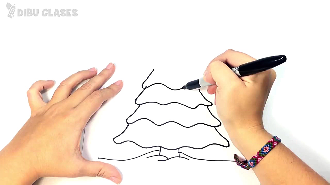 How to draw a Christmas Tree S...