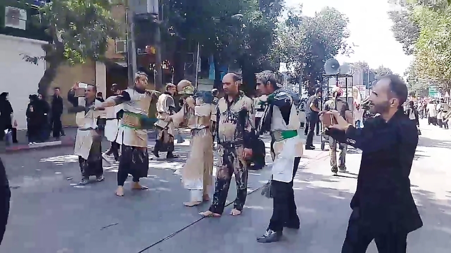  عاشورای حسینی هیئت زنجیر زنان...