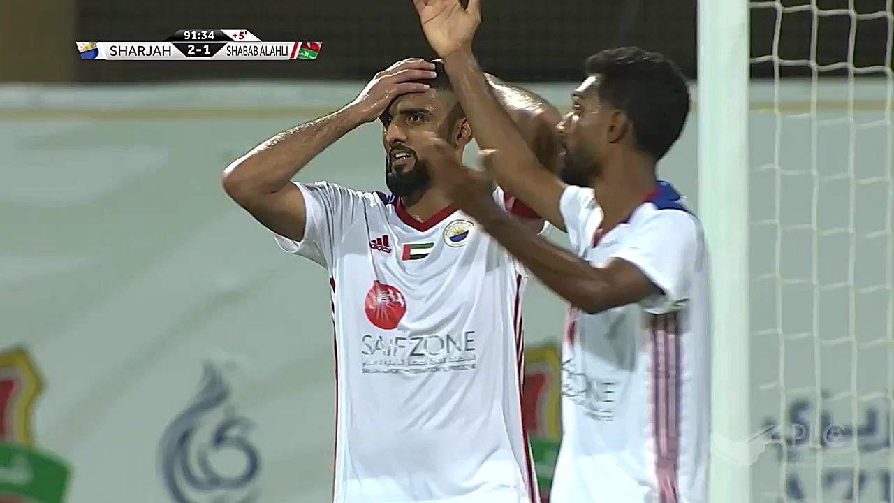 خلاصه بازی الشارجه و شباب الاه...