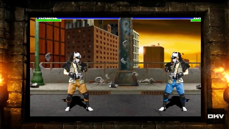 Mortal Kombat KANO Graphic Evolution 1992-2015