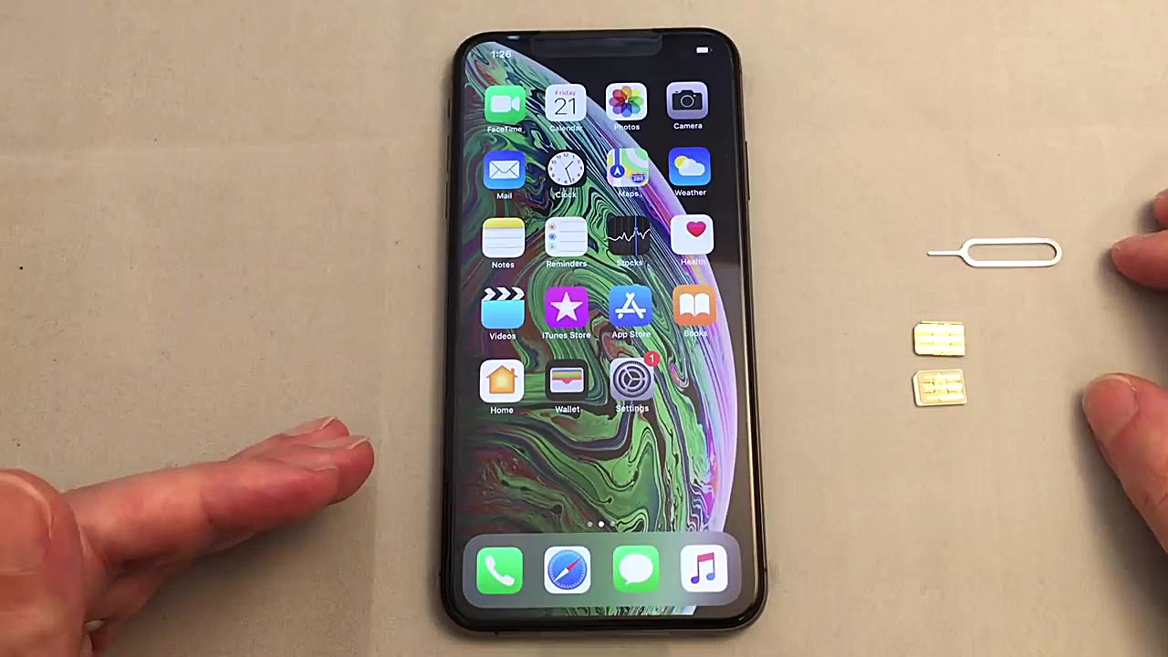 آیفون Xs مکس دو سیم کارت