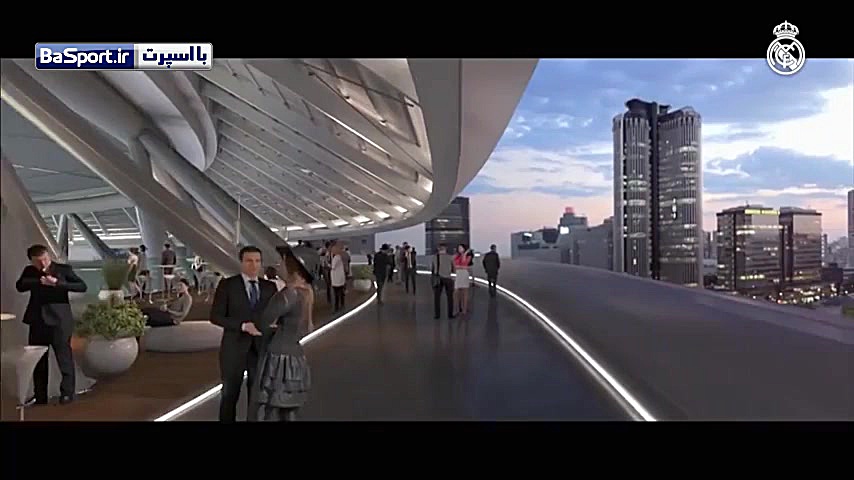 طرح دیدنی ورزشگاه سانتیاگو برن...