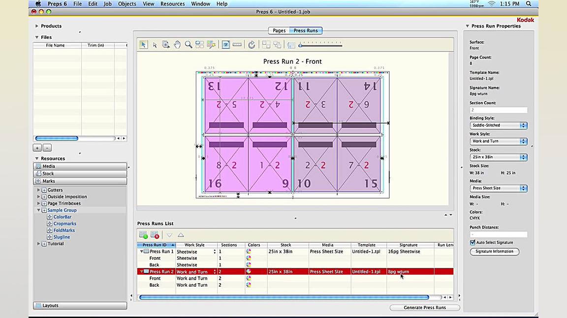 Creating Templates in KODAK PR...