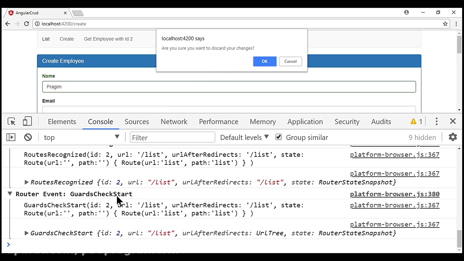 55 Angular router navigation e...