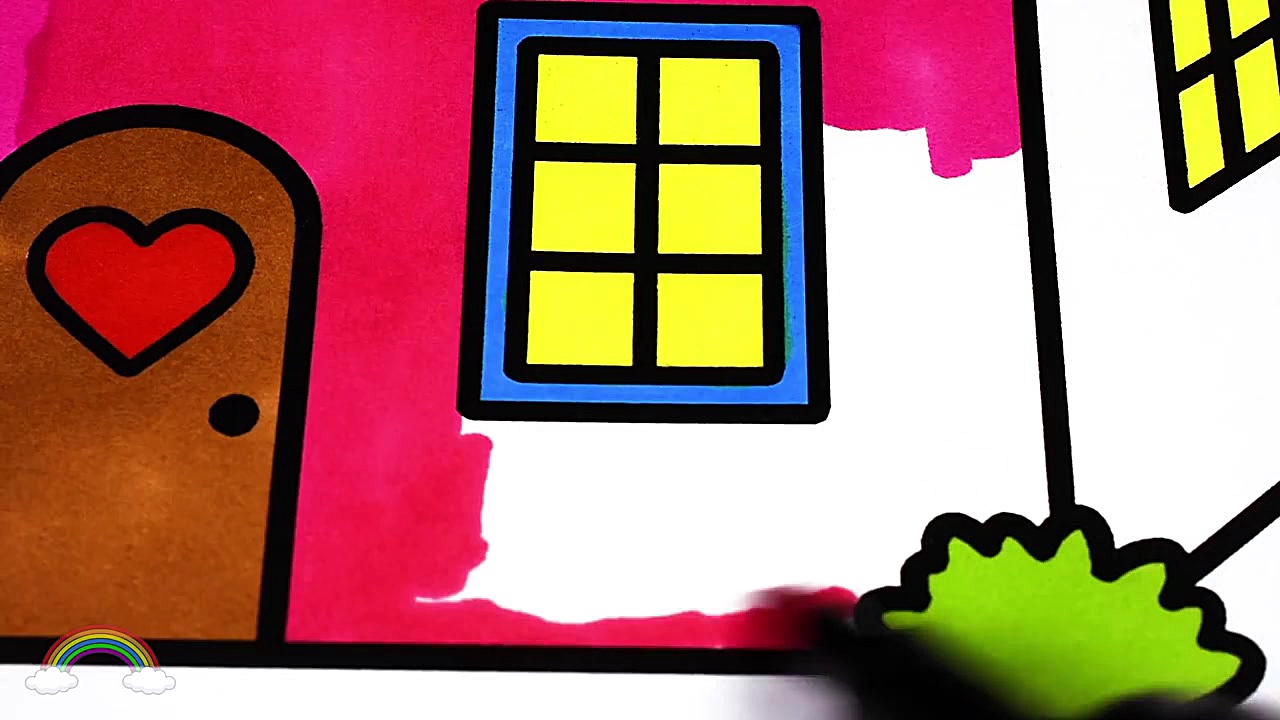 Cute Baby Doll House Coloring...