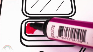 Dress and Makeup Set Coloring...