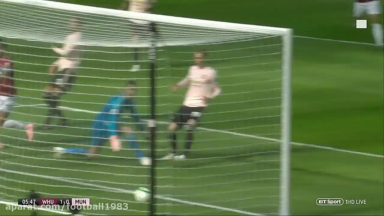 وستهم 3  1 منچستر یونایتد (خلا...