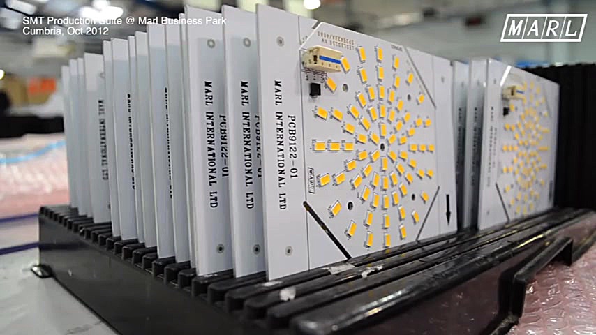 خط تولید لامپ های پر نور LED