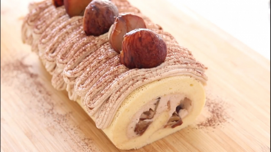 سوئیس کیک رول Mont Blanc Swiss...