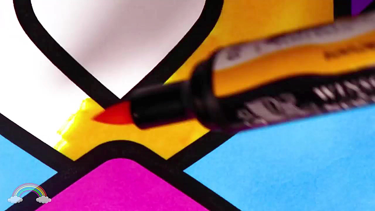 Envelope with Heart Coloring B...