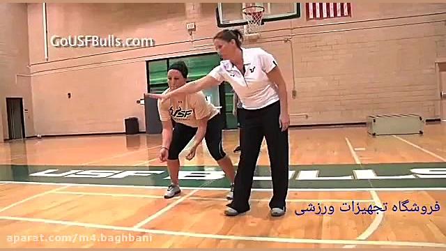 دریافت توپ با کمترین فشار به ز...