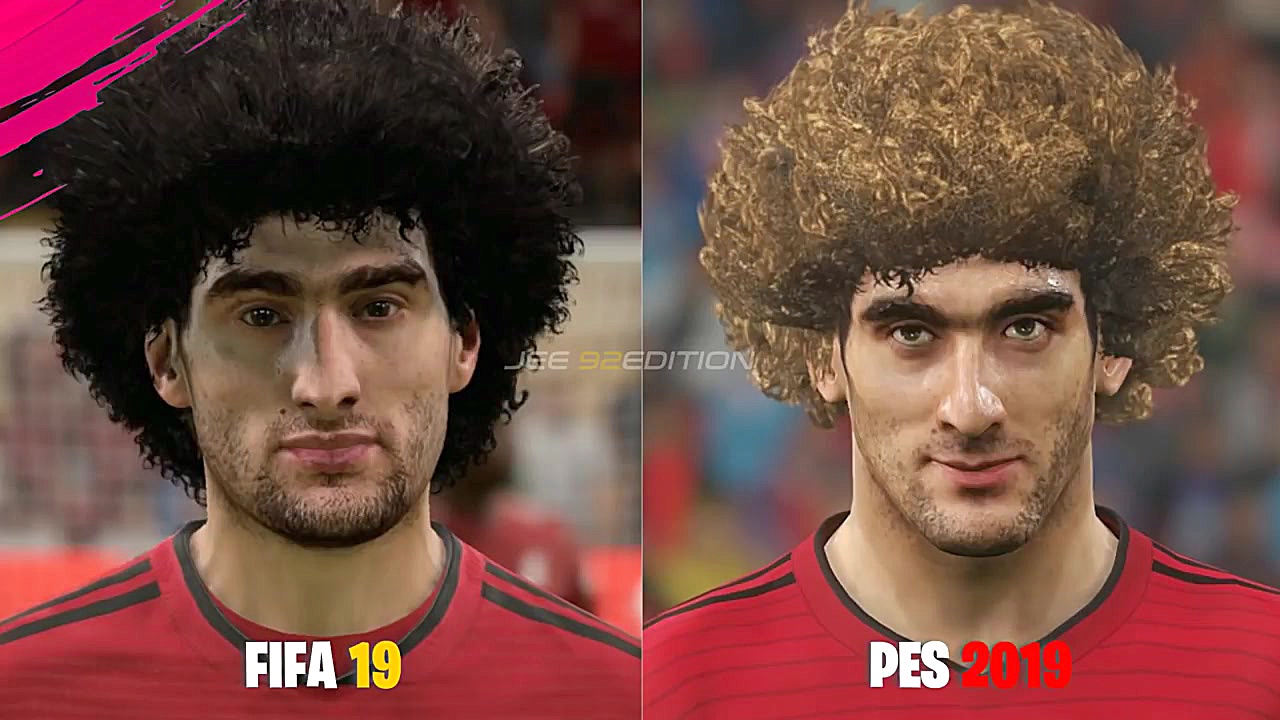 FIFA 19 Vs. PES 2019 | Player...