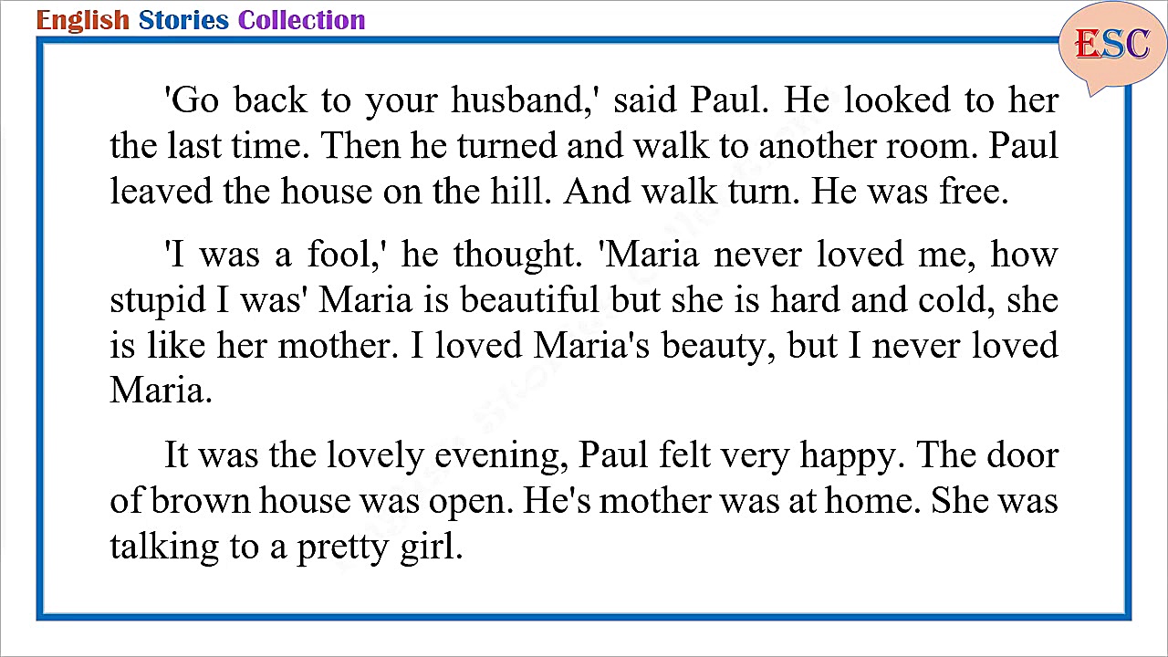 Learn English Through Story  T...