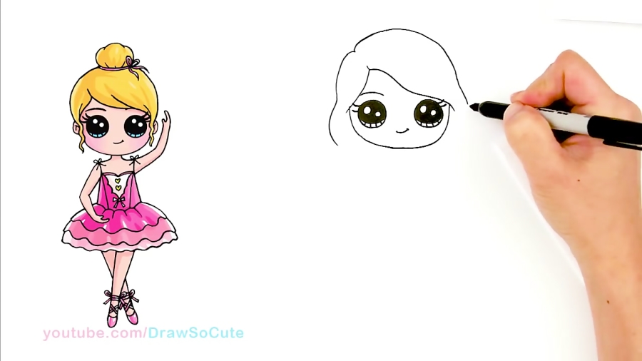 How to Draw a Unicorn Cute Girl Easy 