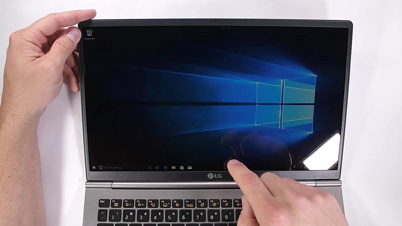 The LG gram 2018 has a few new...