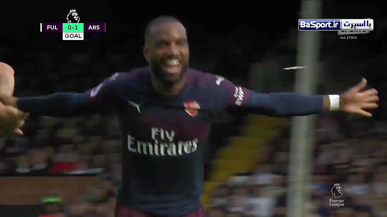 خلاصه بازی فولام 1 5 آرسنال (H...