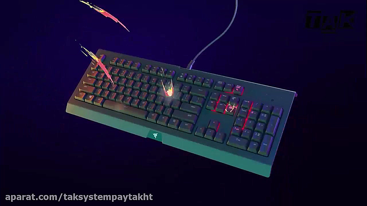 کیبرد گیمینگ ریزر مدل The Raze...