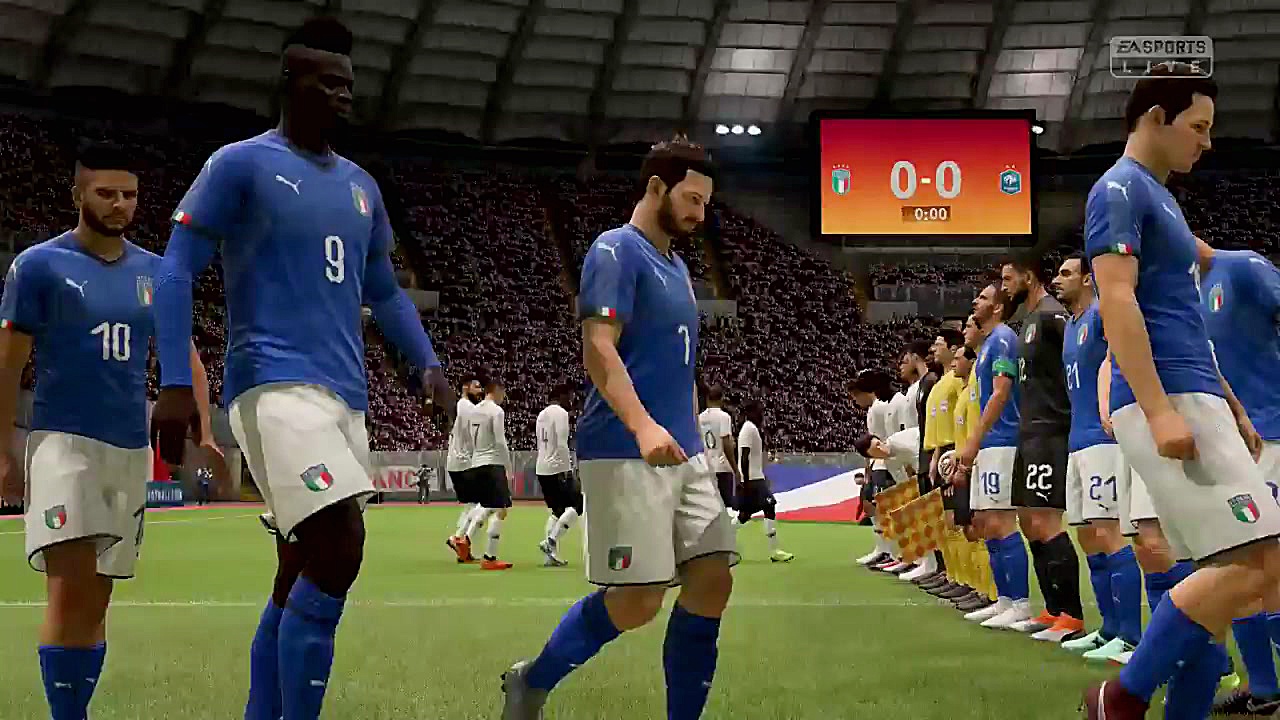 فیفا 19 گیم پلی فرانسه و ایتال...