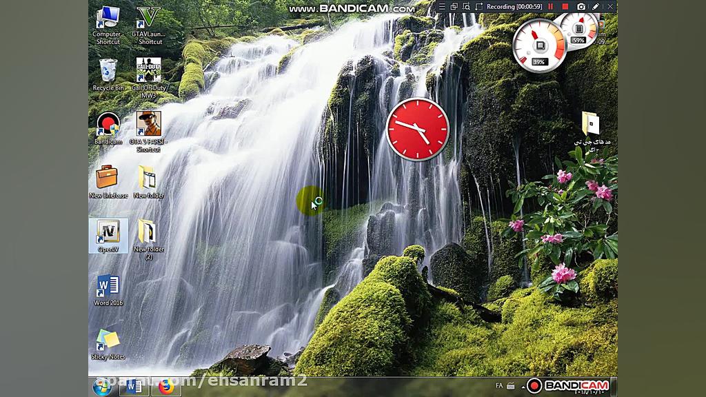 اموزش نصب فارسی ساز جی تی ای و...