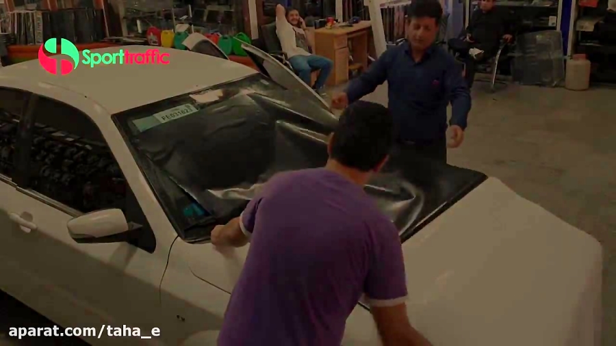 نصب سانروف بر روی دنا