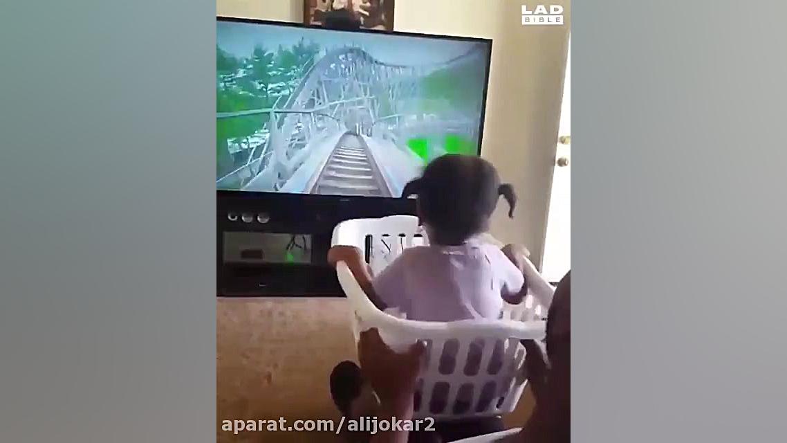 پدر و دختر به این باحالی دیده...