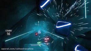 بازی بیت سیبر beat saber با آه...