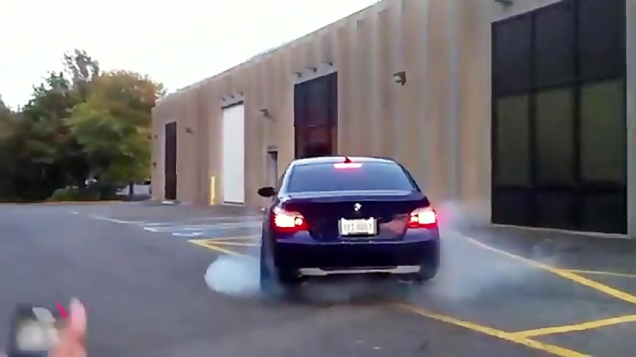 برن اوت با BMW M5