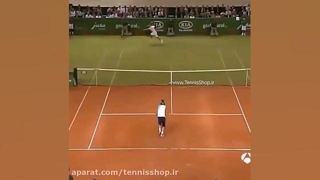 رافائل نادال و راجر فدرر در نب...