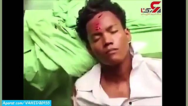 لحظه سقوط بدلکار یک فیلم و برخ...