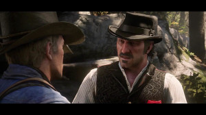 تریلر هنگام عرضه بازی Red Dead...