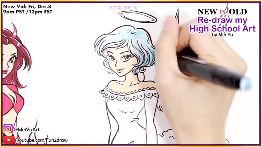 Re - Draw My Old Art | New Art vs Old Art!