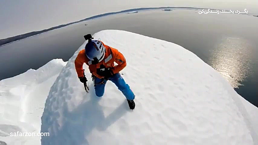 کوه نوردی روی کوه های یخی